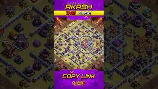 Only 1 Star TH15 War Base 2025 Anti 2 Star Anti Root Rider Anti Dragon Clash of Clans 🔥