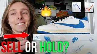 ПРОДАВАТЬ📉ИЛИ ДЕРЖАТЬ📈? ТРЭВИС СКОТТ X FRAGMENT JORDAN 1 НИЗКИЙ ФИНАЛЬНЫЙ ПРОГНОЗ ПЕРЕПРОДАЖИ + И...