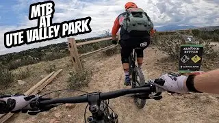 Mountain Biking at Ute Valley Park!