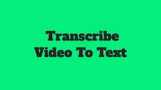 Automatically Transcribe Video To Text | Otter AI vs Vidnami (Content Samurai)