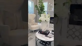 Soft Glam Corner Goals 🤍 Elegant Home Decor Inspo