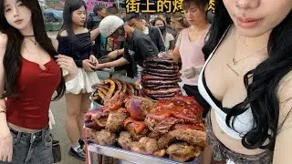 Delicious dog meat is considered a favorite delicacy by the locals here.