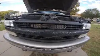 Putting Light Bars Bedhind Tahoe Grille
