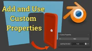 Как добавлять и использовать пользовательские свойства в Blender | Учебное пособие по Blender