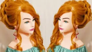 💁Wedding bun hairstyle barathairstyle messy bun bridal hair style for barat dulhan hair style