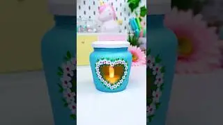 DIY Jar decoration ideas 💖 Easy craft ideas #diy #craft #gift #giftideas #art #artandcraft