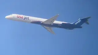 USA Jet Airlines MD-88 TakingOff From KLRD