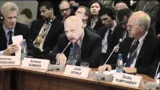 Andrew Somers proposes solutions to foreign investment in Russia - SPIEF 2010