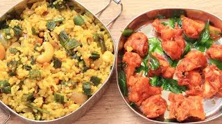 Vendakkai satham/Vendakkai rice recipe in Tamil/Bindi rice/Variety Rice