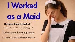 I Worked as a Maid ✅ English Story for Listening Practice (A1&ndash;A2 Level) ✅