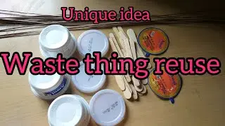 waste thing reuse🤔#homdecore #easycraft #easyideas#craftvideo #wastethingreuse @mydreamtalent9501
