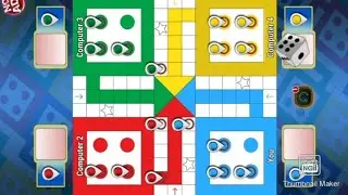 Ludo King Game in 4 Players | Ludo Game in 4 Players | Ludo Gameplay | Ludo Khela