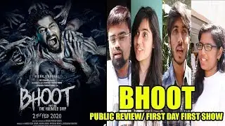 Bhoot Movie PUBLIC Review | Vicky Kaushal, Bhumi Pednekar | First Day First Show