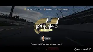 Gran Turismo 7 - Daytona International Speedway - Circuit Experience - Lap Attack - 1:44.945 - Gold
