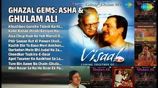 غلام علی اور آشا: غزلوں کا گلدستہ | Ghulam Ali Songs | Khushboo Gunche Talash Karti Hai