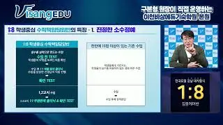 이천비상에듀기숙학원 본원 소수정예반 모집요강, 특징