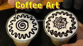 Coffee Art - Summer Drink | Refreshing Drink | Drink For Summer