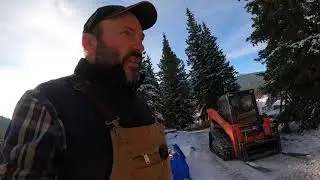 Winter Ranch Cabin Ready for Winter