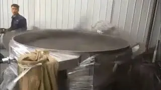 Graphite powder tumbler screening machine with ultrasonic device
