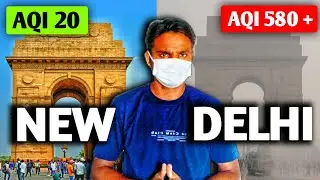 DELHI AIR POLLUTION AQI CROSSED 500+ | India is the biggest pollution country ! 