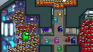 AMONG US, but with 1000 REAL PLAYERS
