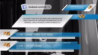 Lower Third Pack After Effects Templates