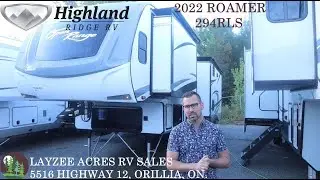 2022 Highland Ridge Open Range Roamer 294RLS - Layzee Acres RV Sales