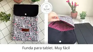 Tutorial costura: ¿Cómo hacer una funda para tablet/iPad? Muy fácil