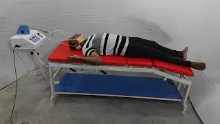 Traction Machine With Four Fold Bed Part 2 Uses Physiotherapy Clinic Lumbar & Cervical Use  (HCD186)