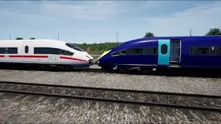 Train Sim World 2 Longest ICE (32-Car)