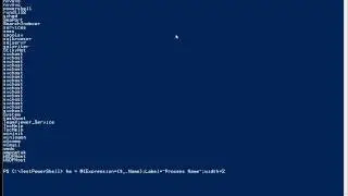 Create Custom Table Format in PowerShell