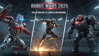 Robot Wars 2025: Tesla Optimus Gen 3 vs. Figure 03 and Xpeng Iron