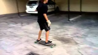 Longboard 180 slide