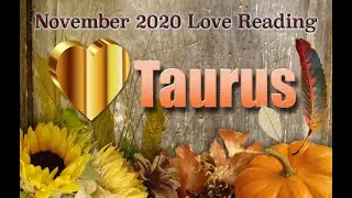 Taurus November 2020 Love Tarot Reading:  They are spinning their wheels! Happy Thanksgiving!!!