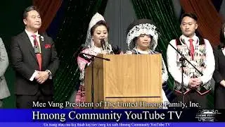 Mee Vang President of The United Hmong Family, Inc., Remarks at Hmong Minnesota New Year 2025-26