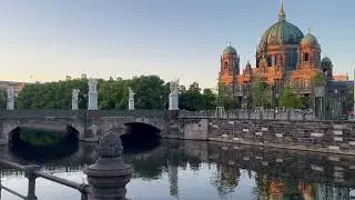 Berlin Worth Visiting -- Great Evening Walk @ Sunset