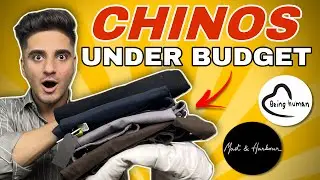 6 Must Have Chinos For Men🔥 | Budget Chinos Pant Haul For Men