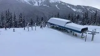 An alternate universe with no lift line at 7th Heaven.