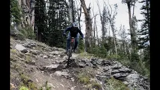 Biking Buffalo Jump trail: Big Sky Resort 2022