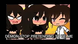 《pretending to be me 》// gacha meme// (♤Samwich♡)