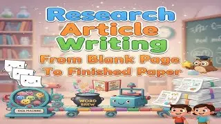 Research Article Writing &mdash; From Blank Page to Finished Paper