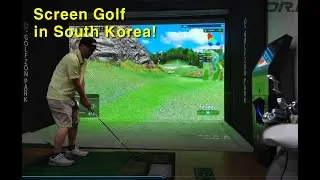 GolfZon Screen Golf in South Korea! (Golf Simulator)