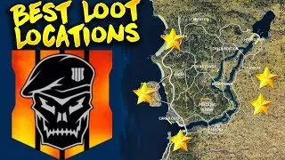 TOP 5 BEST LOOT LOCATIONS TO LAND IN BLACKOUT! (Call of Duty Battle Royale)