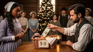 Nobody Bid on Her Christmas Basket — Until One Man Looked Up, and She Stopped Being Invisible