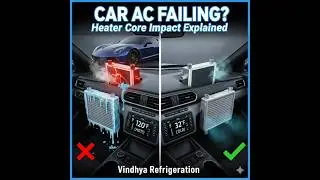 Car Heater Core AC Cooling Ko Kaise Affected Karta Hai? Full Explanation #vindhyarefrigeration