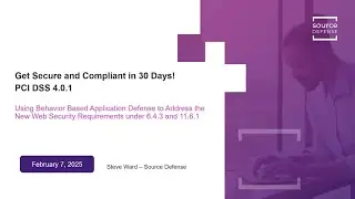 Get Secure and Compliant in 30 Days