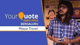 'Bachpan' by Mayur Tiwari | Hindi Poetry | YQ - Bengaluru (Open Mic 6)