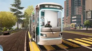 Tram simulator urban transit, buying my favorite tram and creating route 406