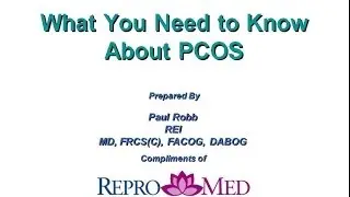 Polycystic Ovarian Syndrome (PCOS) - www.repromed.ca