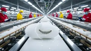 Inside the Silkworm Silk Factory &ndash; How Cocoons Become Luxury Fabric Full Process
